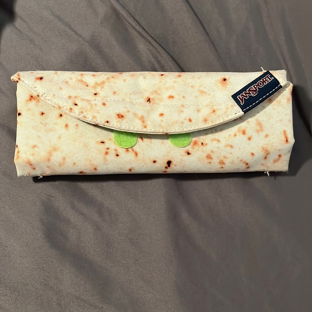 Jansport burrito pencil case